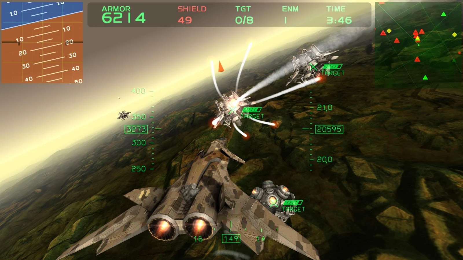   Fractal Combat X (Premium): captura de pantalla 