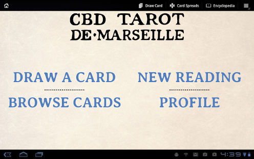 CBD Tarot de Marseille