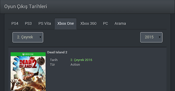 App Oyun Çıkış Tarihleri apk for kindle fire | Download ... - 594 x 310 png 62kB