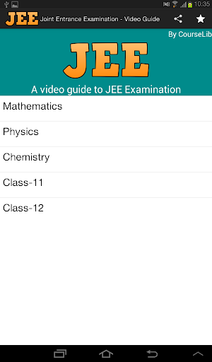 JEE - Video Guide