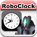 Robo 読上 watch clock (hourly) logo