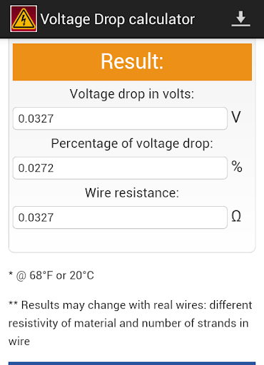 【免費教育App】Voltage Drop Calculator Free-APP點子