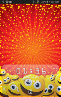 Download Cute Smileys Go Locker APK