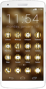 Free Luxicons Royal Stripes Gold APK