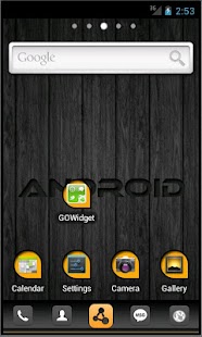 How to install GO Black Orange Theme 1.0 mod apk for bluestacks