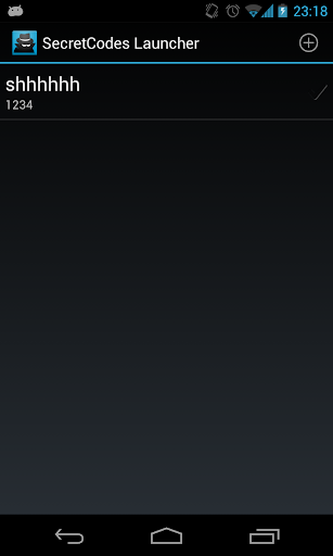 SecretCodes Launcher