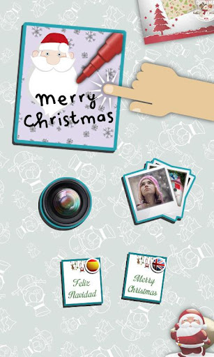 Christmas photo frames