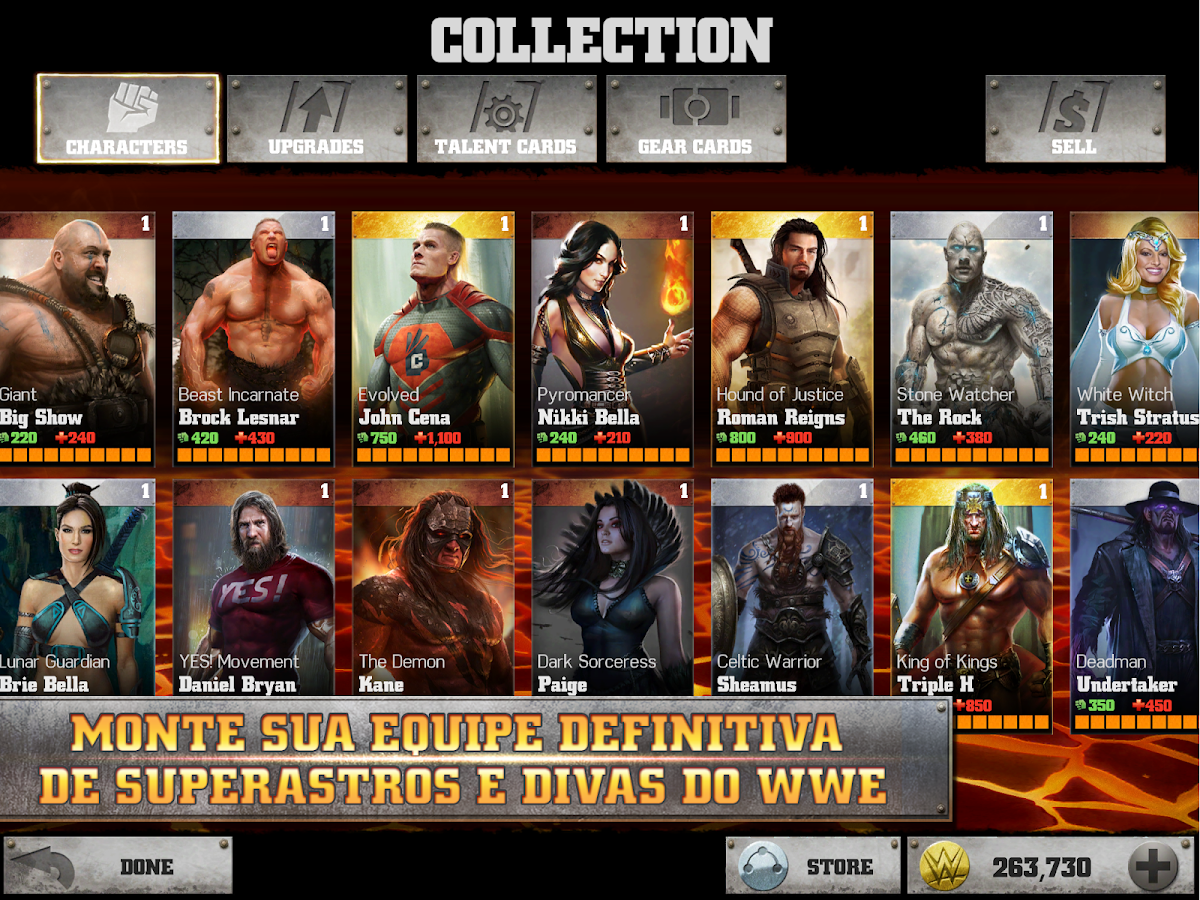   WWE Immortals: captura de tela 