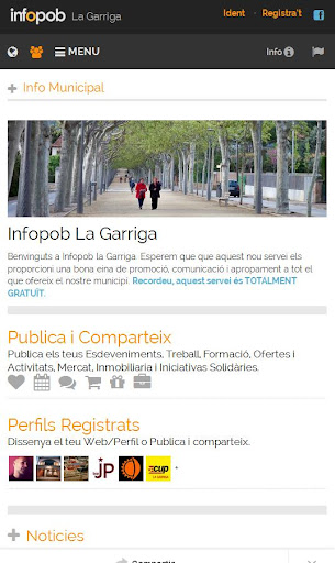 La Garriga. Infopob