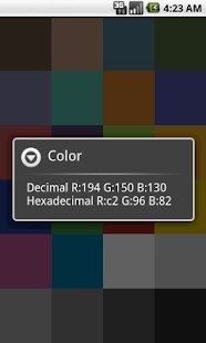 Color Chart Screenshots 1