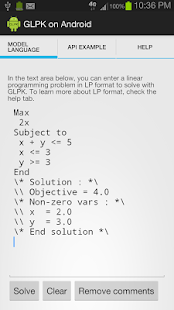 Free Download GLPK on Android APK for PC