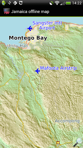 Jamaica offline map