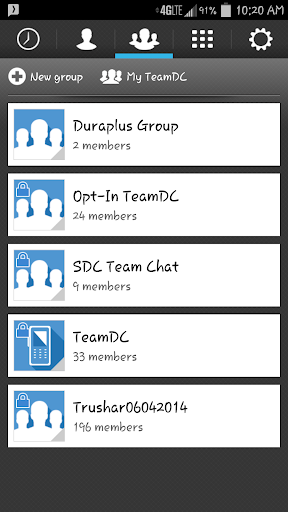 TeamDC Client for SDC