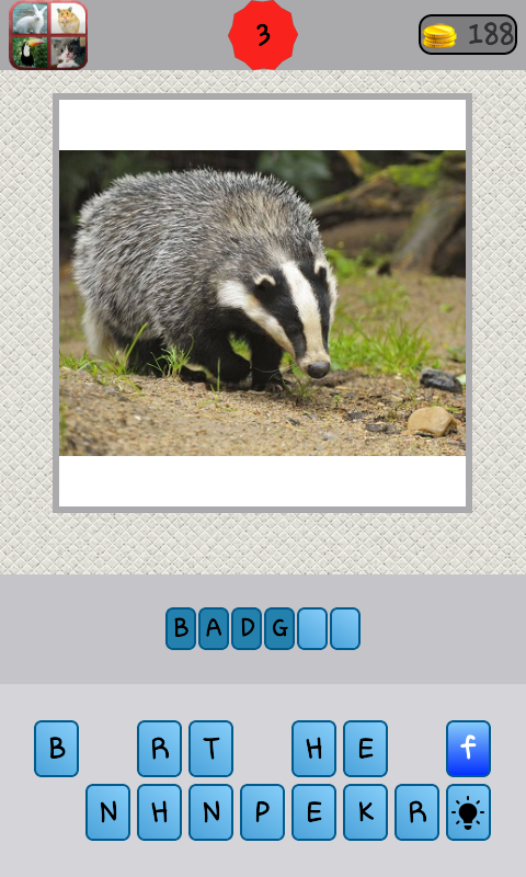 Animals Quiz Screen 2