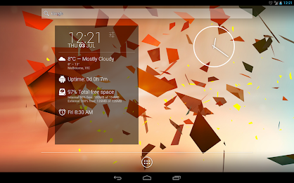 DashClock Uptime Extension by David Mouser poster 3