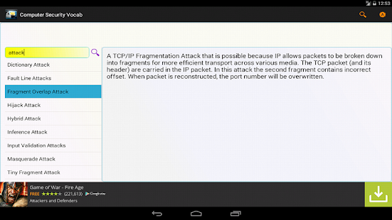 How to install Computer Security Vocab lastet apk for bluestacks