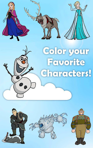 【免費家庭片App】Coloring Pages Olaf Frozen-APP點子