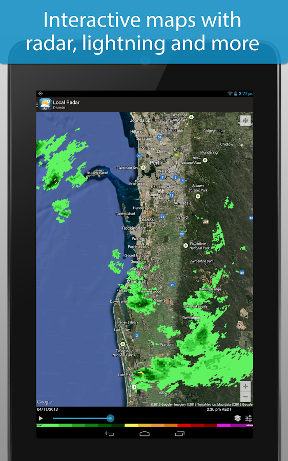Weatherzone Plus - screenshot