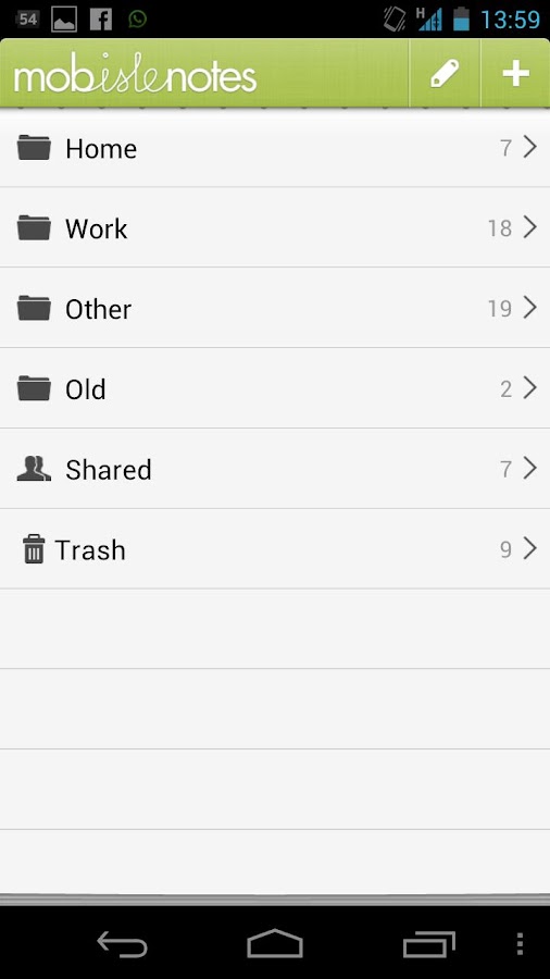 MobisleNotes Android