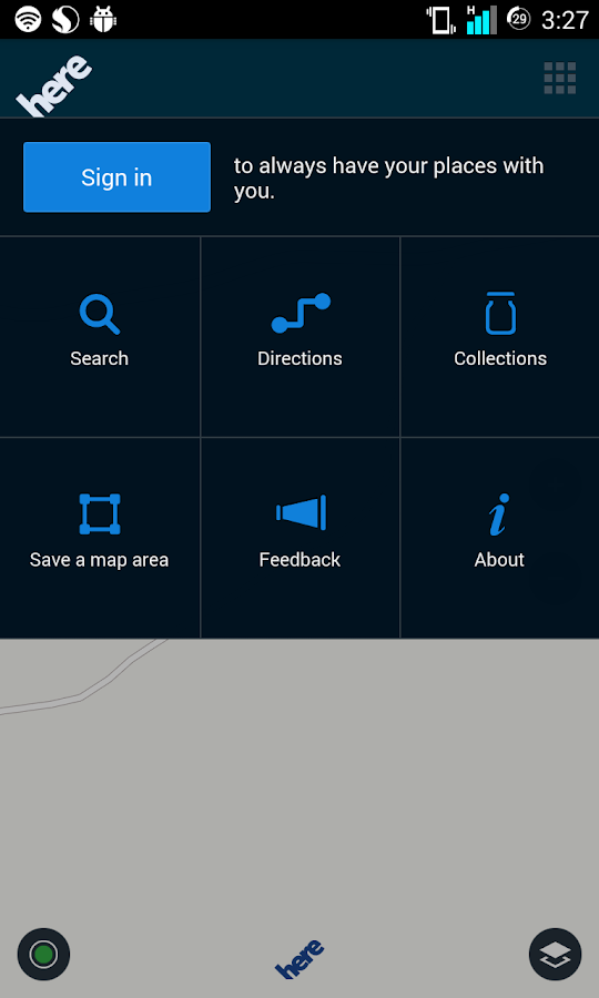 Nokia Here Maps - screenshot