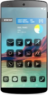 HOLE Icon Pack Launcher - screenshot thumbnail