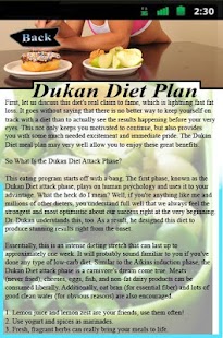 Dukan Diet Plan