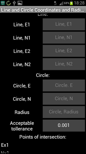 Line and Circle Intersection