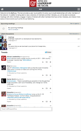 【免費生產應用App】African Leadership Network-APP點子