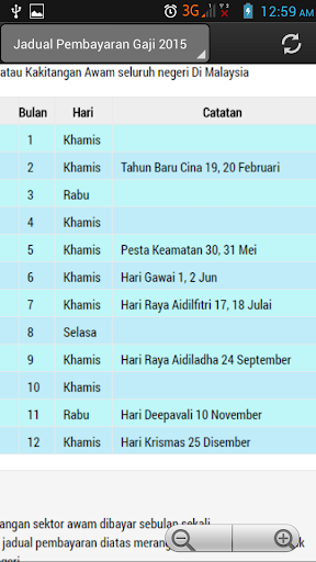 【免費書籍App】Kalender Malaysia 2015-APP點子