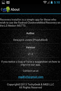How to mod LG Motion Backup CM10 Edition lastet apk for android