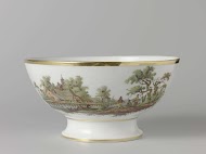 Spoelkom met riviergezicht