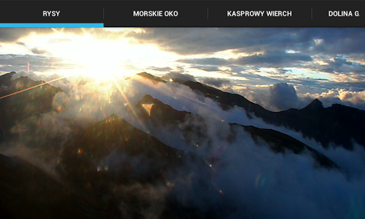 Pogoda - Tatry na żywo