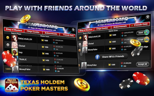 【免費紙牌App】Texas Holdem:Poker Masters-APP點子