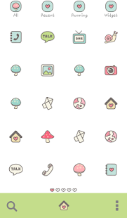 Free one pair snail dodol theme APK for Android