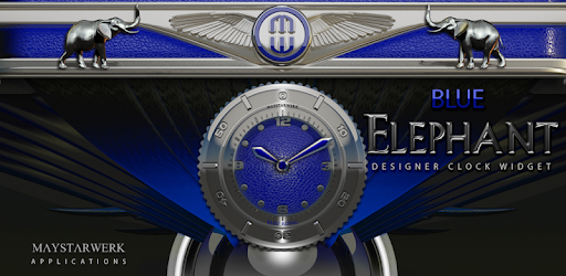 Изображения Clock Widget Blue Elephant на ПК с Windows