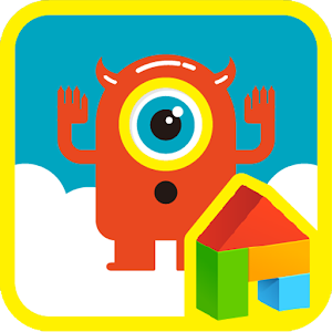 Colorful Monster dodol theme 個人化 App LOGO-APP開箱王