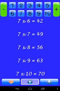 Times tables for elementary P Screenshots 6 Times tables for elementary P Screenshots 6