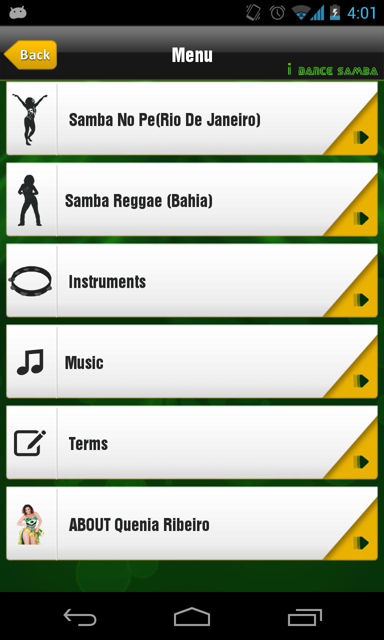 I Dance Samba Screen 2