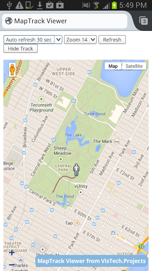 MapTrack GPS real time track Android Apps on Google Play