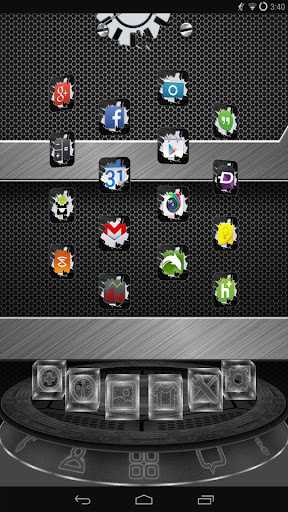 【免費個人化App】Breakout Black Multi Theme-APP點子