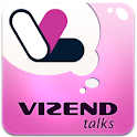 Vizend Talks logo