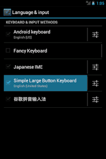 Simple Large Button Keyboard - náhled