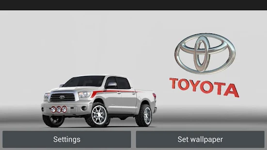 3D TOYOTA Logo HD LWP - screenshot thumbnail
