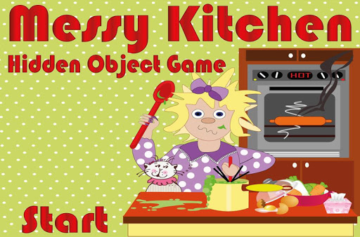 Messy Kitchen Hidden Objects