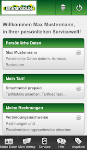 smartmobil.de Servicewelt - screenshot thumbnail