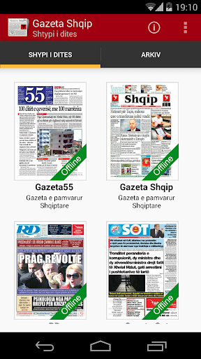 Gazeta Shqip - Albanian Newsp.