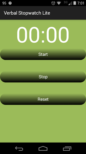 Verbal Stopwatch Lite