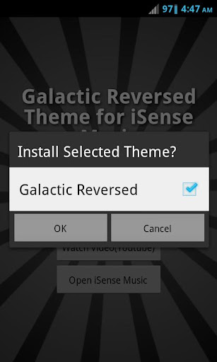 Galactic Reversed Theme
