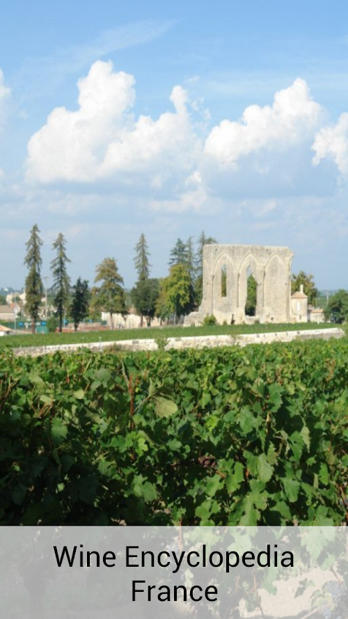 Android application Wine Encyclopedia France screenshort