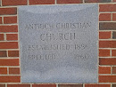 Historic Antioch Christian Church Cornerstone